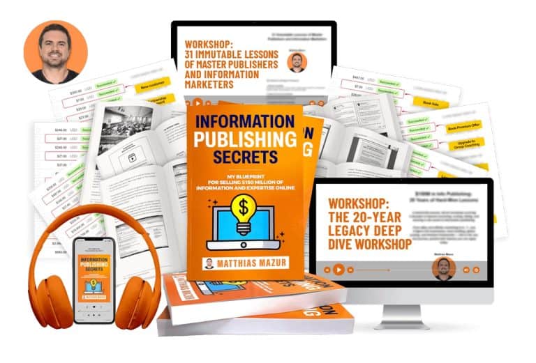 Matthias Mazur – Information Publishing Secrets + Upsells