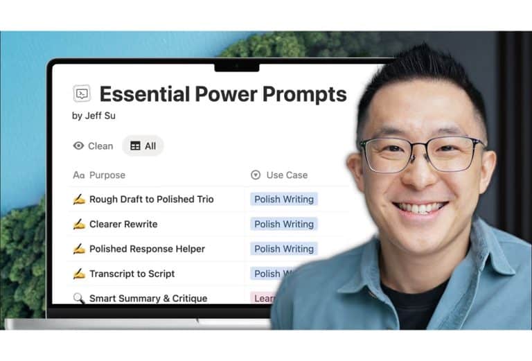 Jeff Su – Essential Power Prompts