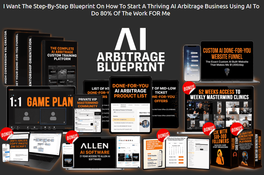 Richard Yu – AI Arbitrage Blueprint