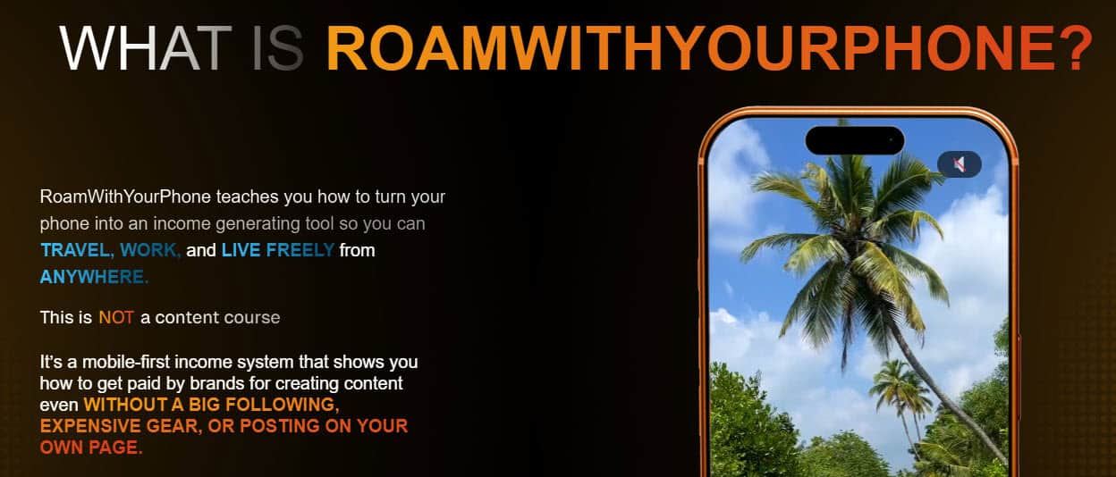 Phillip Pham – Roam With Your Phone Pro